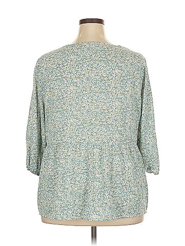 Agnes Orinda 3/4 Sleeve Blouse (view 2)