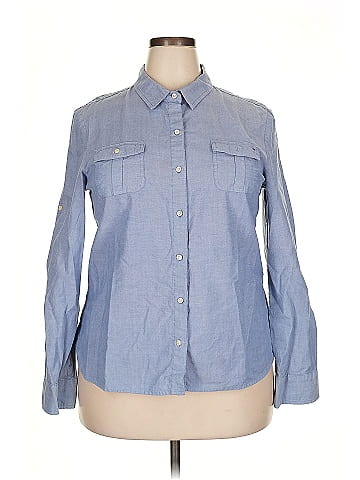 Tommy Hilfiger Long Sleeve Button-Down Shirt (view 1)