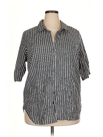 Venezia 3/4 Sleeve Button-Down Shirt (view 1)
