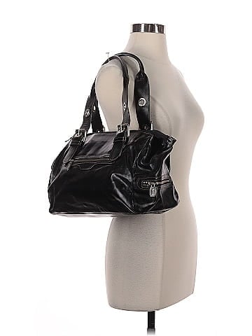 Prune Leather Shoulder Bag (view 2)