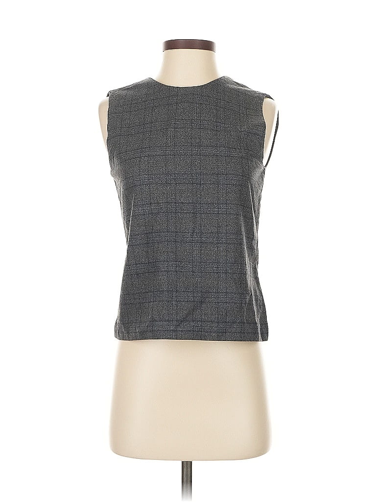 Pre-owned Theory Vest In Gray