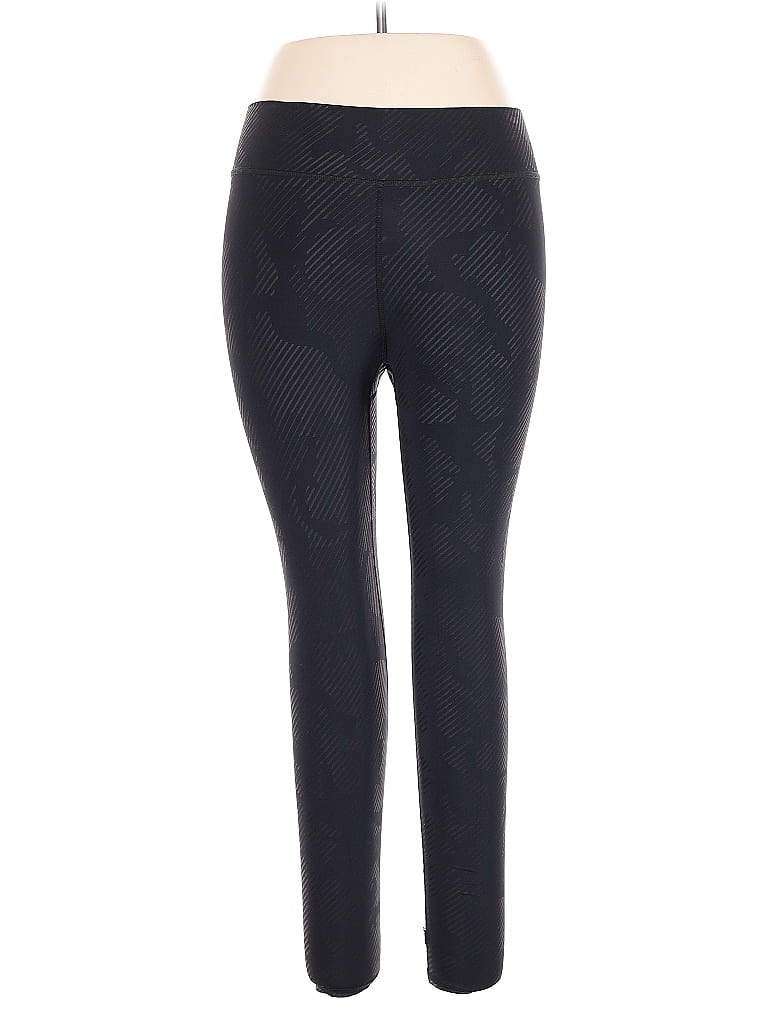 Pre-owned Terez Leggings In Black