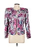 Ursula of Switzerland Floral Purple Jacket Size 12 - photo 1
