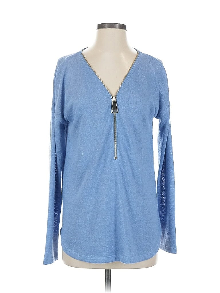 Pre-owned Soft Surroundings Pullover Sweater In Blue