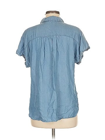 Blu Pepper Short Sleeve Button-Down Shirt (view 2)
