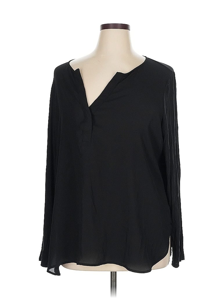Pre-owned Alex & Lili Cardigan Sweater In Black
