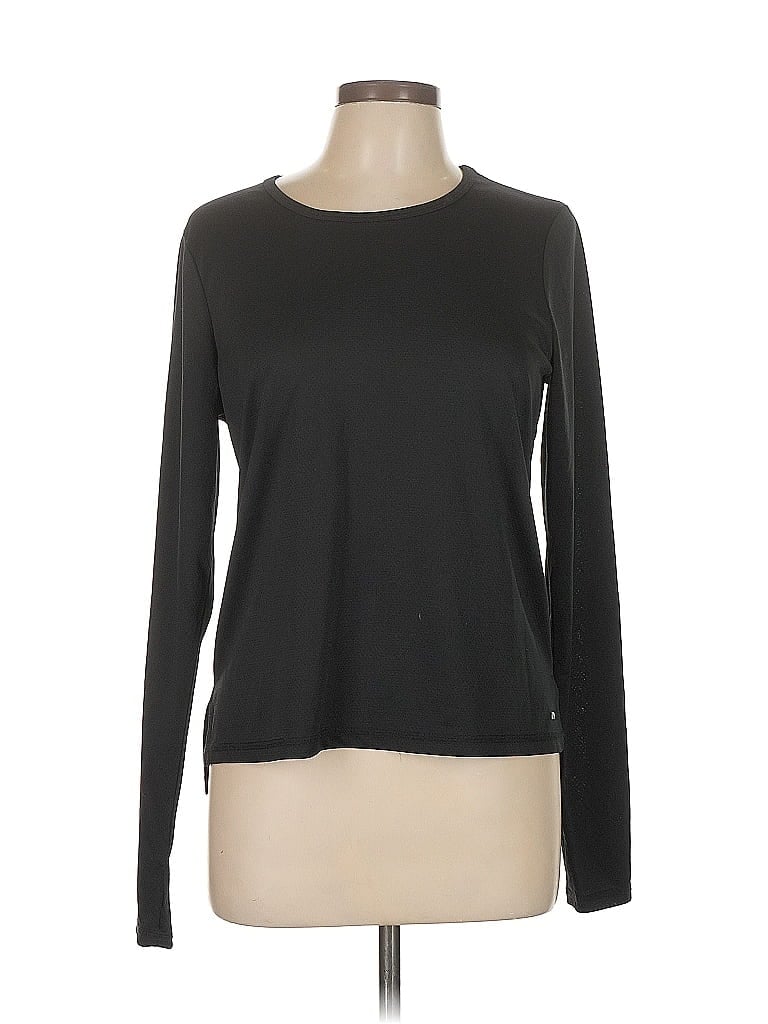 Marika 100% Recycled Polyester Black Long Sleeve T-Shirt Size L - photo 1