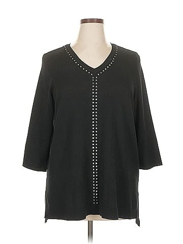 Roz & Ali 3/4 Sleeve Top (view 1)