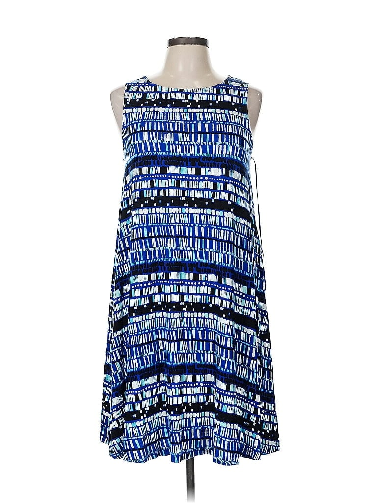 Pre-owned Apt. 9 Casual Dress In Blue