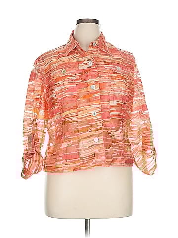 Ruby Rd. 3/4 Sleeve Button-Down Shirt (view 1)