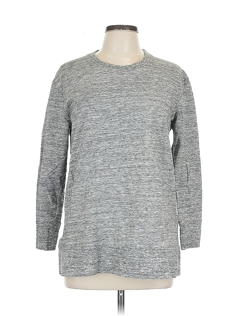 Pre-owned Daily Ritual Pullover Sweater In Gray