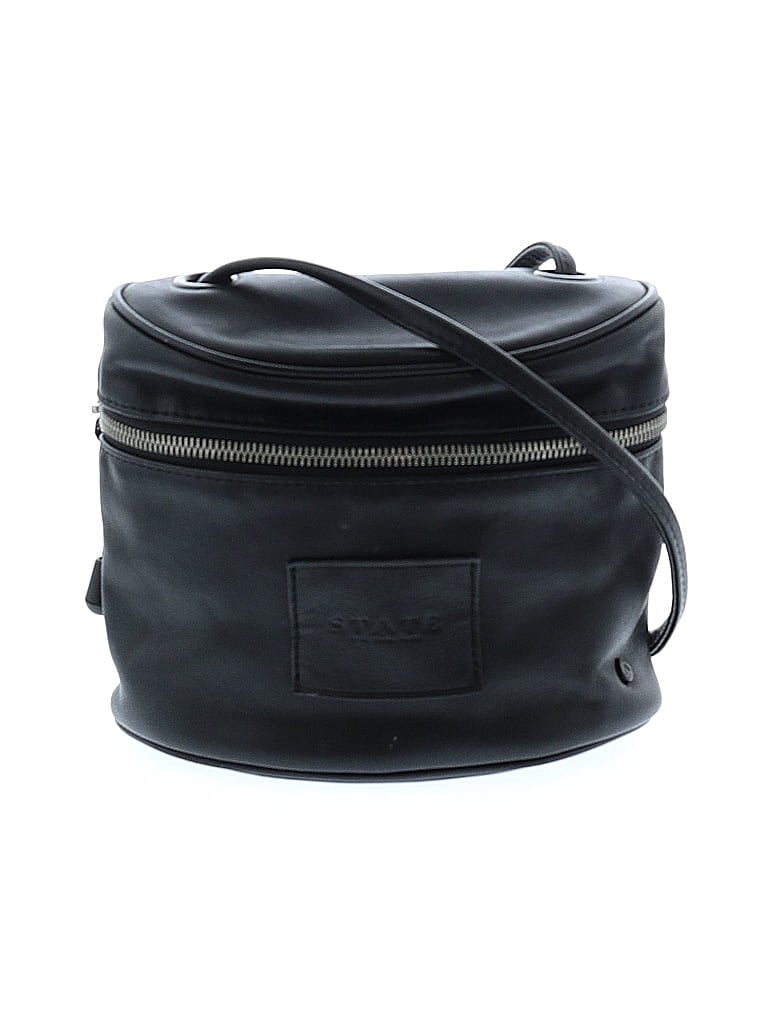 State Bags Black Leather Crossbody Bag One size - photo 1