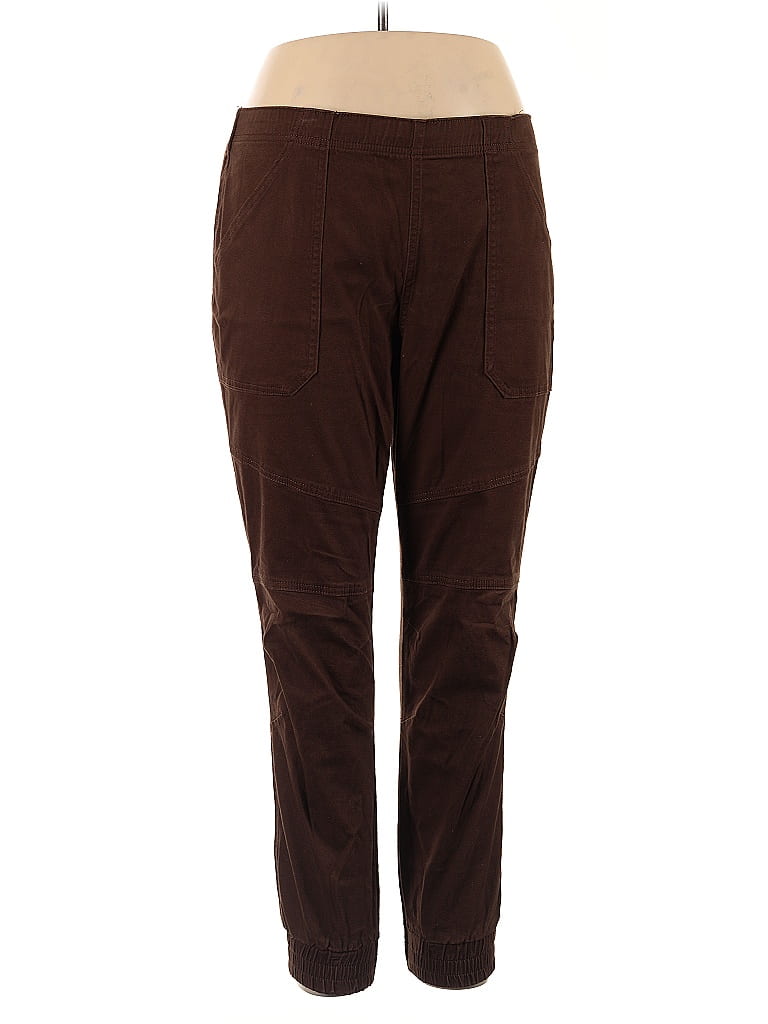 REWASH Pre-owned Casual Pants In Brown