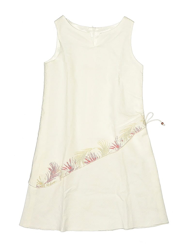 Pre-owned Assorted Brands Kids' Dress In White