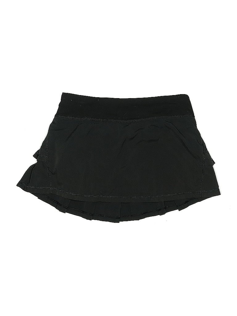Ivivva 100% Polyester Solid Black Active Skirt Size 8 - photo 1