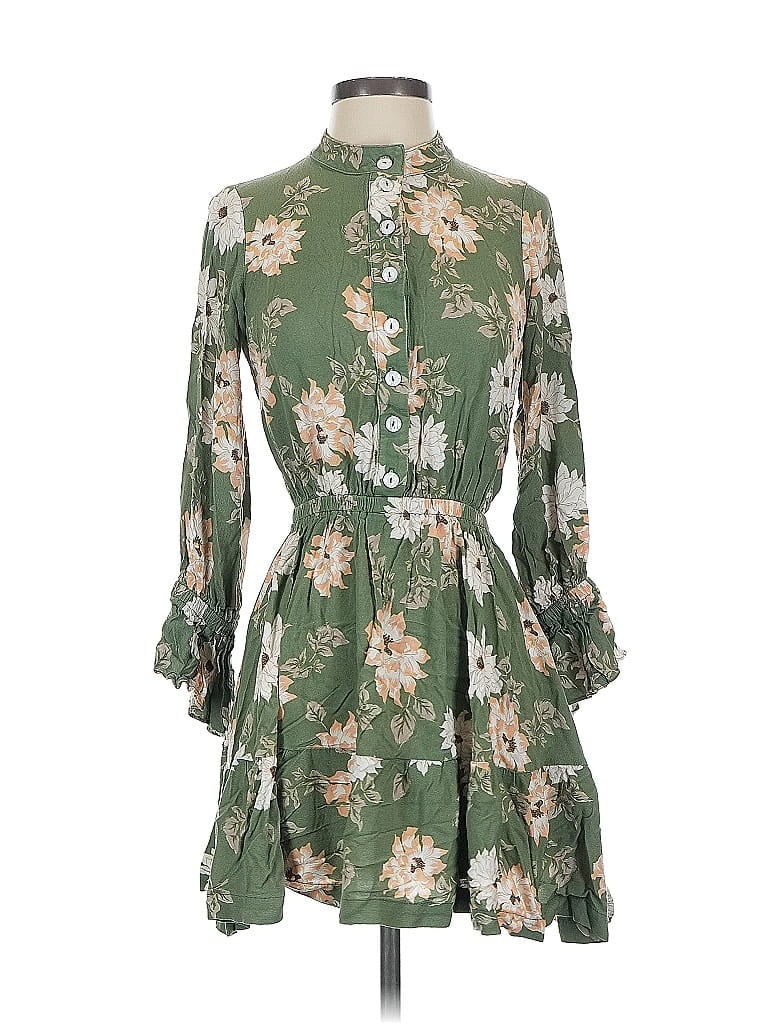 Pre-owned Rachel Pally Casual Dress In Green