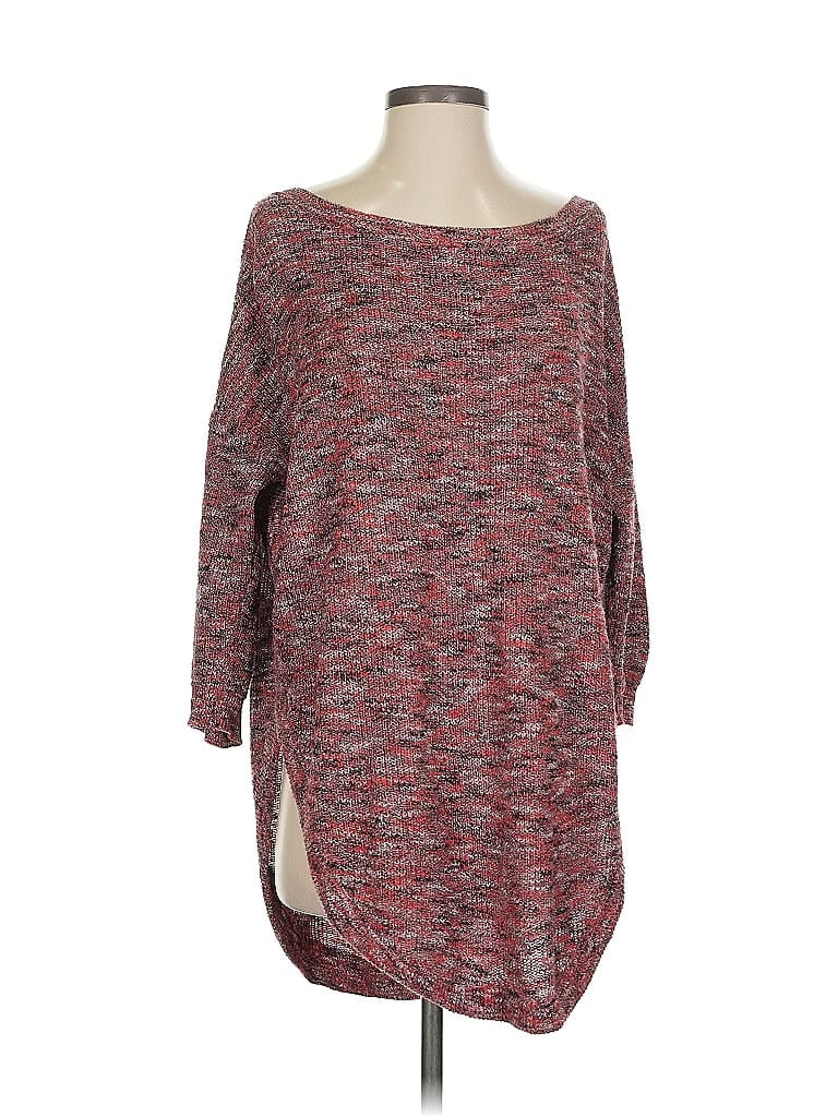 Pre-owned Express Pullover Sweater In Red