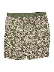 Woman Within Khaki Shorts