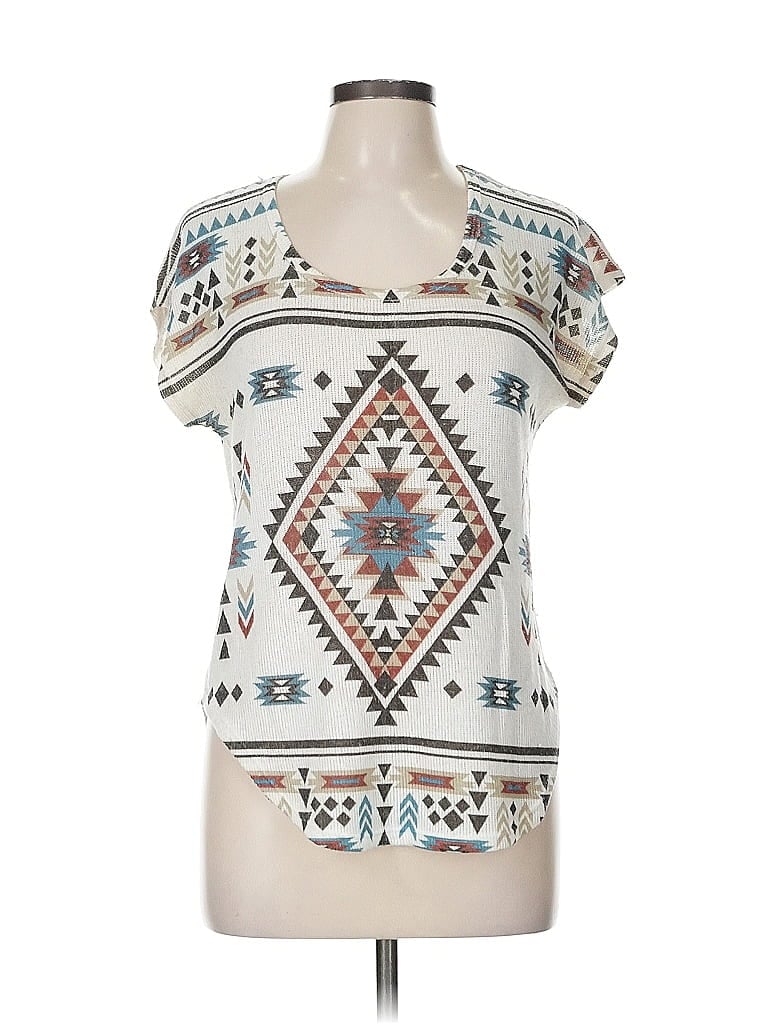 Blue Planet Ivory Cardigan Size M - photo 1