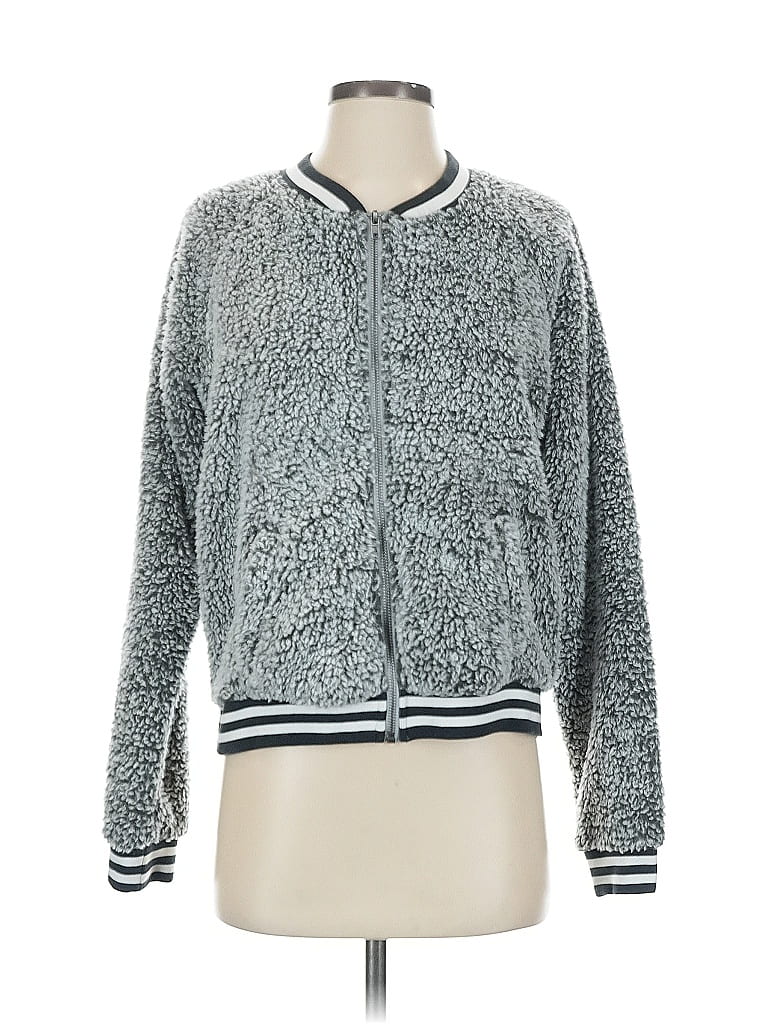 Pre-owned Pj Salvage Track Jacket In Gray