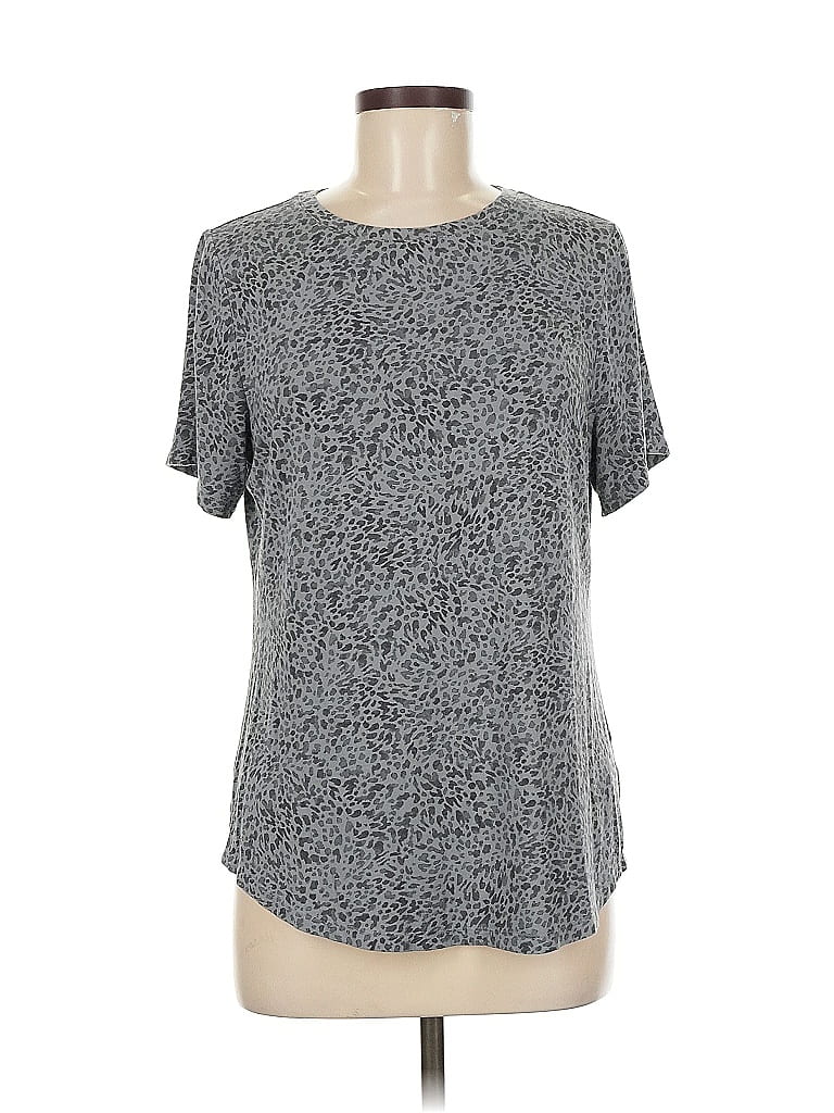 Pre-owned Old Navy Short Sleeve T-shirt In Gray