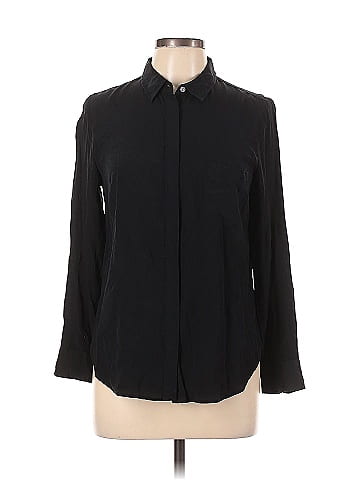 J.Crew 365 Long Sleeve Silk Top (view 1)