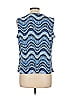 Jones Studio Blue Sleeveless Blouse Size L - photo 2