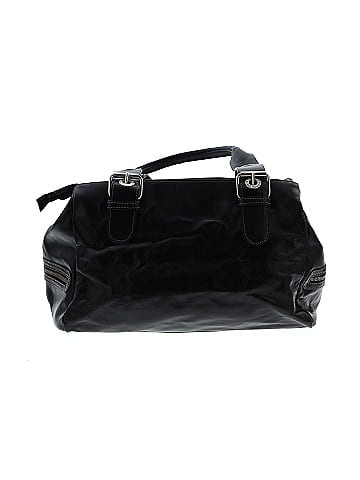 Prune Leather Shoulder Bag (view 1)