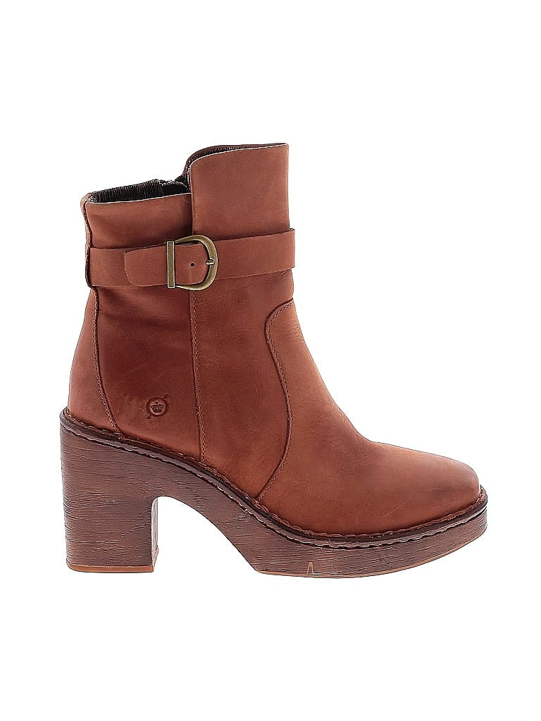 Born Handcrafted Footwear Brown Boots Size 9 - photo 1