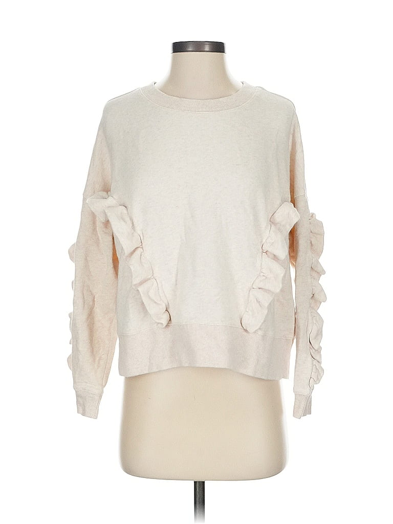 Pre-owned Mile(s) By Madewell Sweatshirt In White