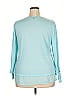 Zac & Rachel Teal 3/4 Sleeve Top Size XXL - photo 2