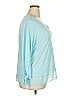 Zac & Rachel Teal 3/4 Sleeve Top Size XXL - photo 3