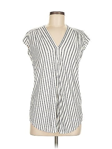 Max Studio Sleeveless Button-Down Shirt (view 1)