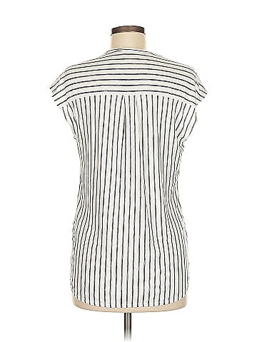 Max Studio Sleeveless Button-Down Shirt (view 2)