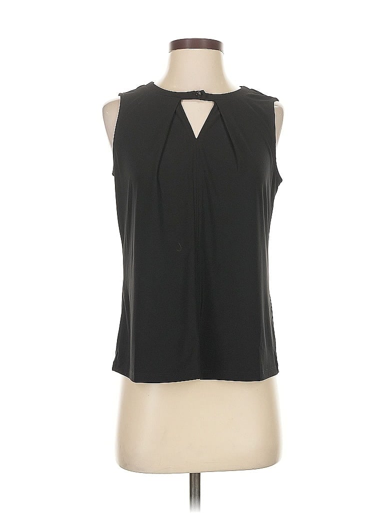 Kasper Sleeveless T-shirt In Black