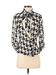 Arden B. Long Sleeve Silk Top