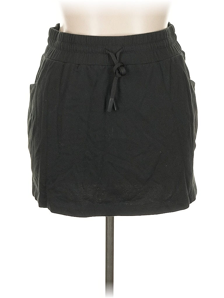 Pre-owned Marc New York By Andrew Marc Performance Casual Skirt In Black