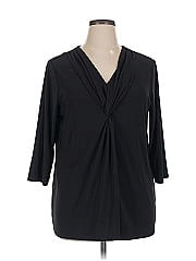 Roz & Ali 3/4 Sleeve Blouse