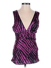 Armani Exchange Sleeveless Silk Top
