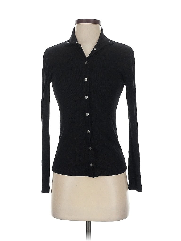 LNA Black Long Sleeve Polo Size XS - photo 1