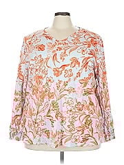 Belle By Kim Gravel 3/4 Sleeve T Shirt