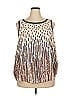 Tiny 100% Rayon Gold Sleeveless Blouse Size 2X - photo 1