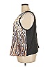 Tiny 100% Rayon Gold Sleeveless Blouse Size 2X - photo 4