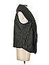 Express 100% Polyester Black Gray Faux Fur Vest Size S - photo 4