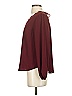 Papermoon 100% Polyester Burgundy Long Sleeve Blouse Size XS - photo 5