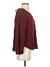 Papermoon 100% Polyester Burgundy Long Sleeve Blouse Size XS - photo 4