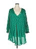 Roaman's Green 3/4 Sleeve Blouse Size 4X - photo 1