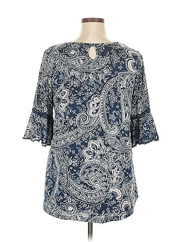 Roommates 3/4 Sleeve Blouse (view 2)