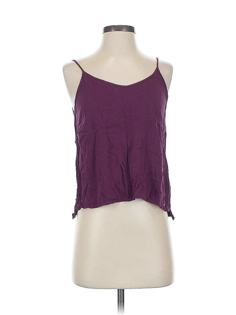 Armani Exchange 100% Viscose Purple Sleeveless Top Size S - photo 1
