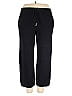 St. John Sport Black Wool Pants Size L - photo 1